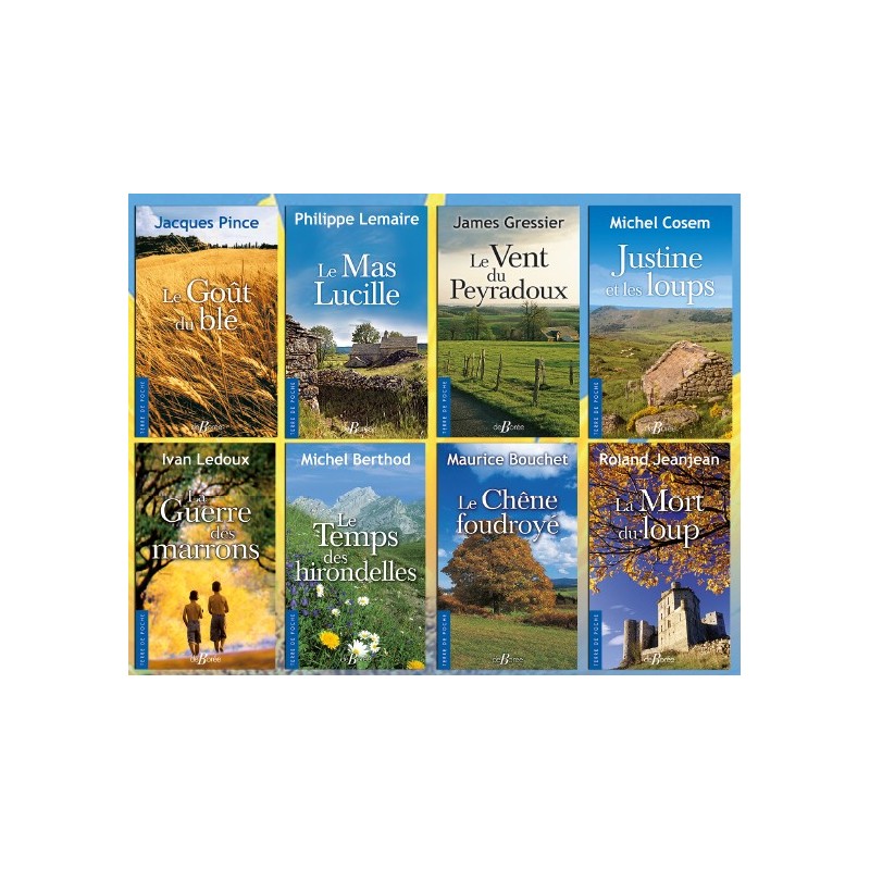 Pack 8 Livres De Poche Des éditions De Borée 