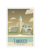 Affiche Limoges