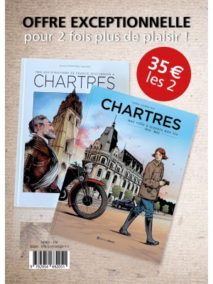 Pack 2 BD Chartres