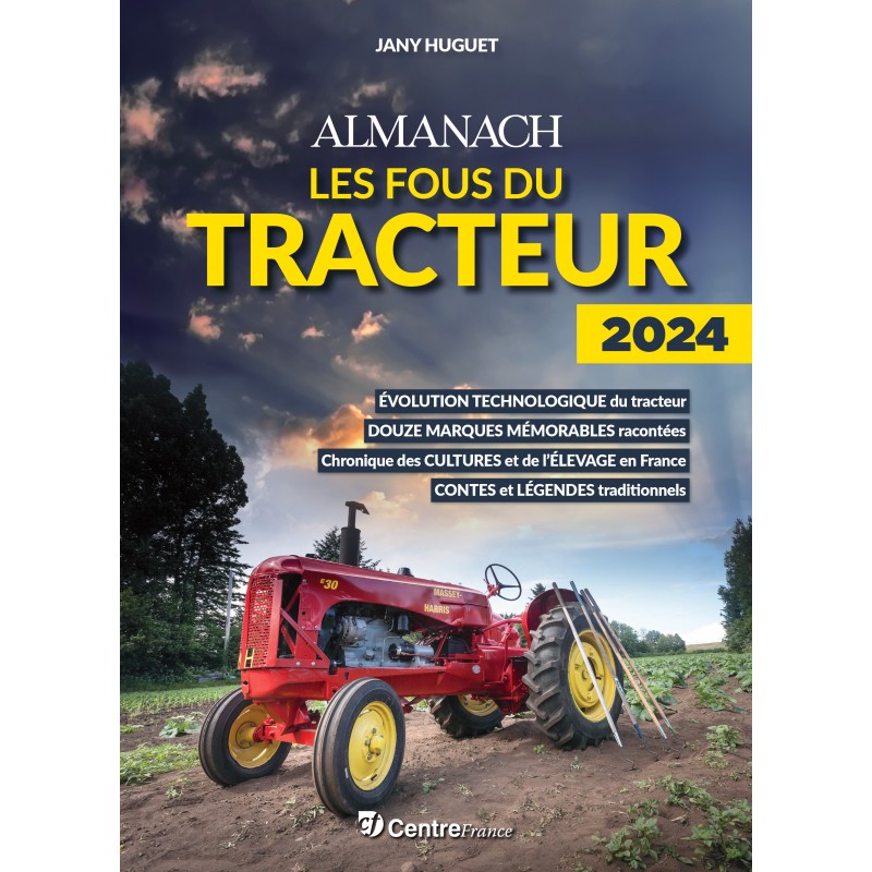 CALENDRIER LA POSTE 2024, Almanach du facteur, tracteurs