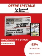 Offre JO Le Journal de Gien