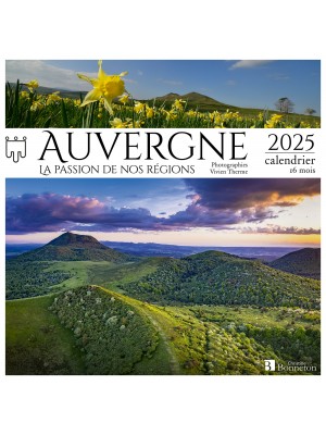 Calendrier 2025 Auvergne