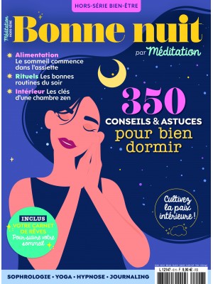 Bonne nuit Hors-série magazine Méditation - Turbulences édition
