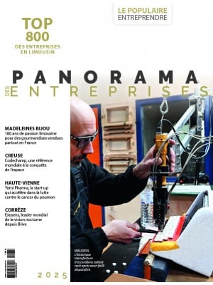 Le Populaire du Centre Entreprendre - Panorama des entreprises Limousin 2025