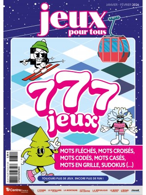 Jeux pour tous - Janvier 2026