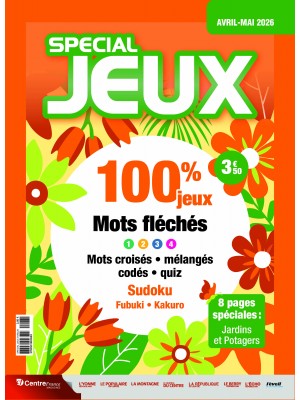 Spécial jeux Avril 2026