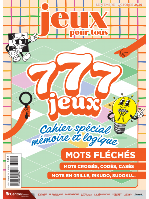 Jeux pour tous - Septembre 2026
